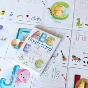 Engleska abeceda - slikovne kartice Flashcards